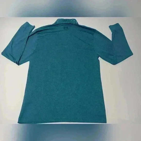 Under Armour long sleeve Performance polo. Men's size M - Picture 8 of 10